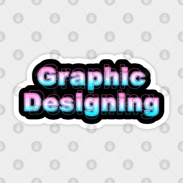 Graphic Designing Sticker by Sanzida Design